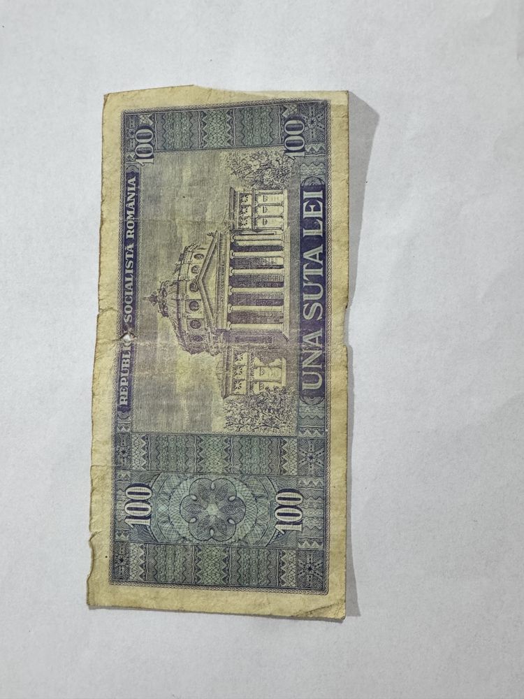 vand bancnota veche de 100 de lei