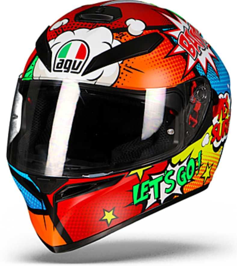 Mоторна каска AGV K3 SV BALOON MULTI размер S 55-56
