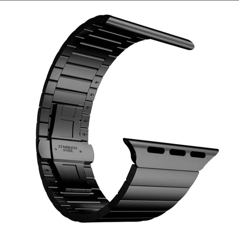 Луксозна каишка за Apple Watch Link Bracelet 45mm 44mm 40mm 41mm 42mm
