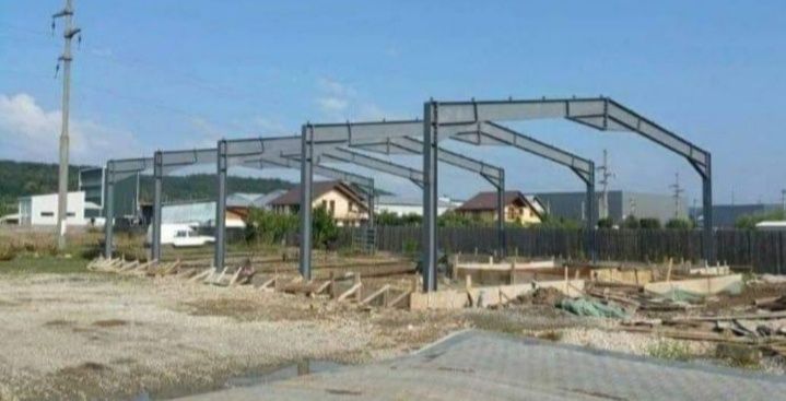 Vând hale metalice și containare modulare