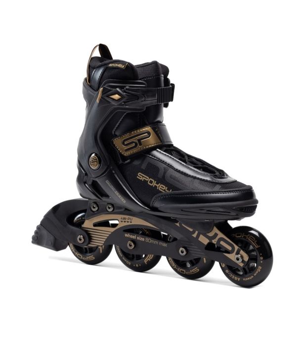 Role pentru barbati, Spokey, Negru/Auriu, 46 EU