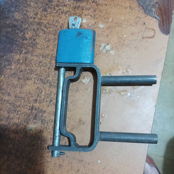 замок навесной для гаража, КЛЮЧ РАЗВОДНОЙ противоугонка