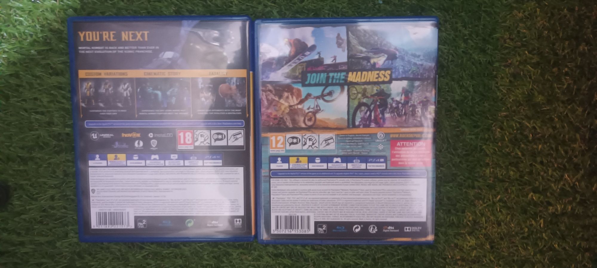 Продавам две игри за PS4