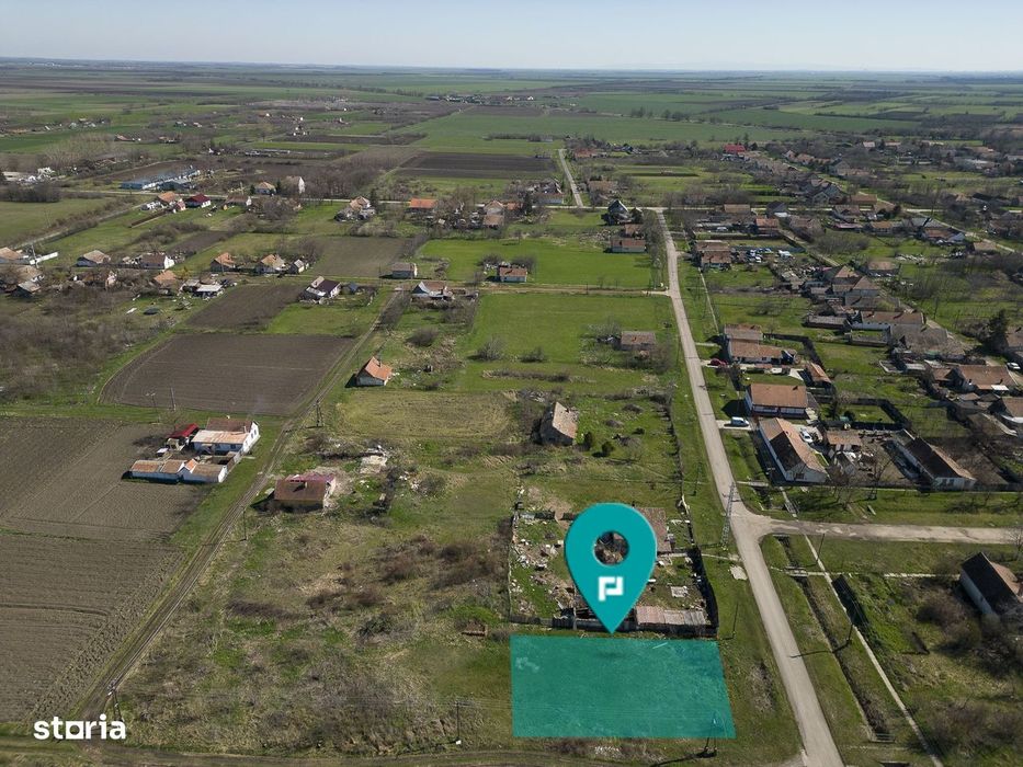 Teren intravilan de 1352 mp în Battonya