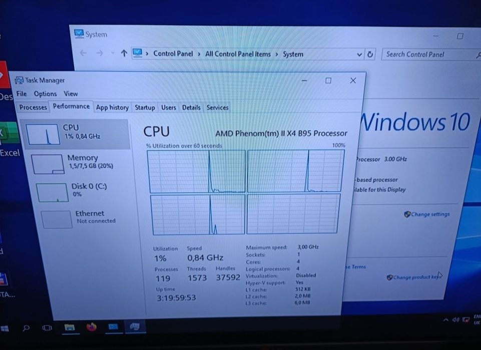 Unitate pc intel I5 8gb ram ddr3, elitedesk 705 G3