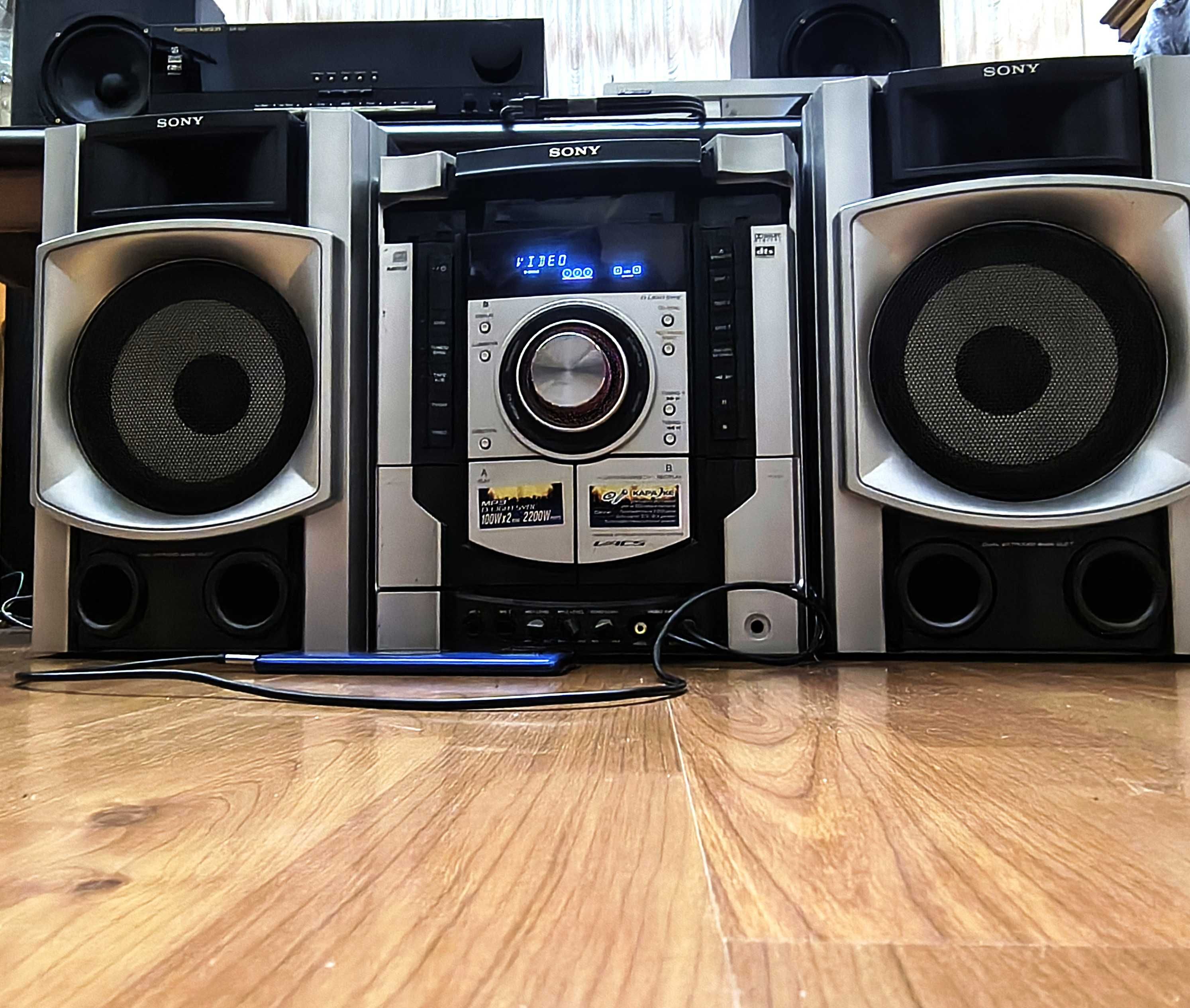 Sony MHC-GNZ77D музыкальный центр/ Bluetooth /АУКС/оптика