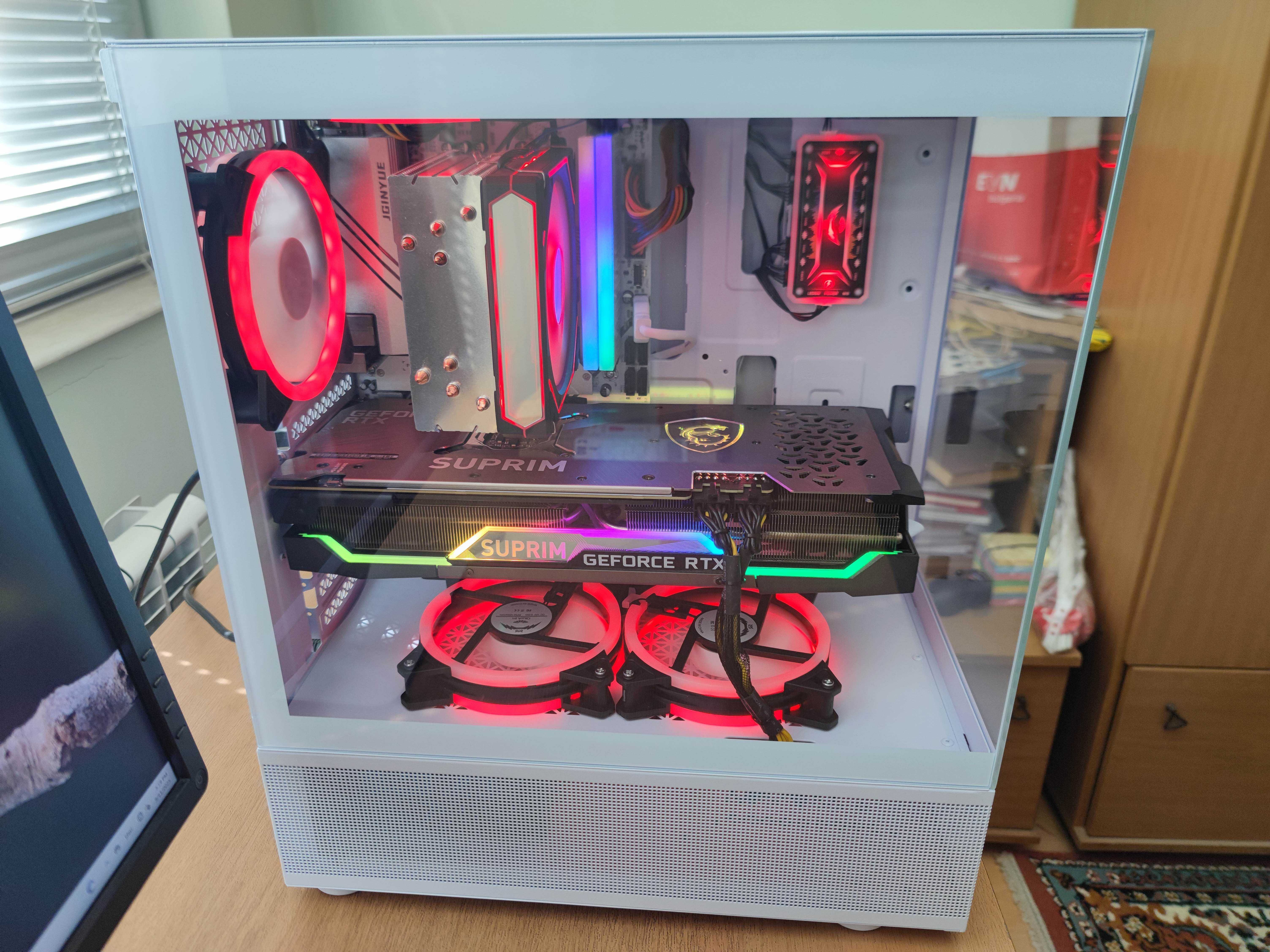 Геймърски компютър, Ryzen 8400f, Rtx 3070, 32gb DDR5, 1tb Nvme, 750W