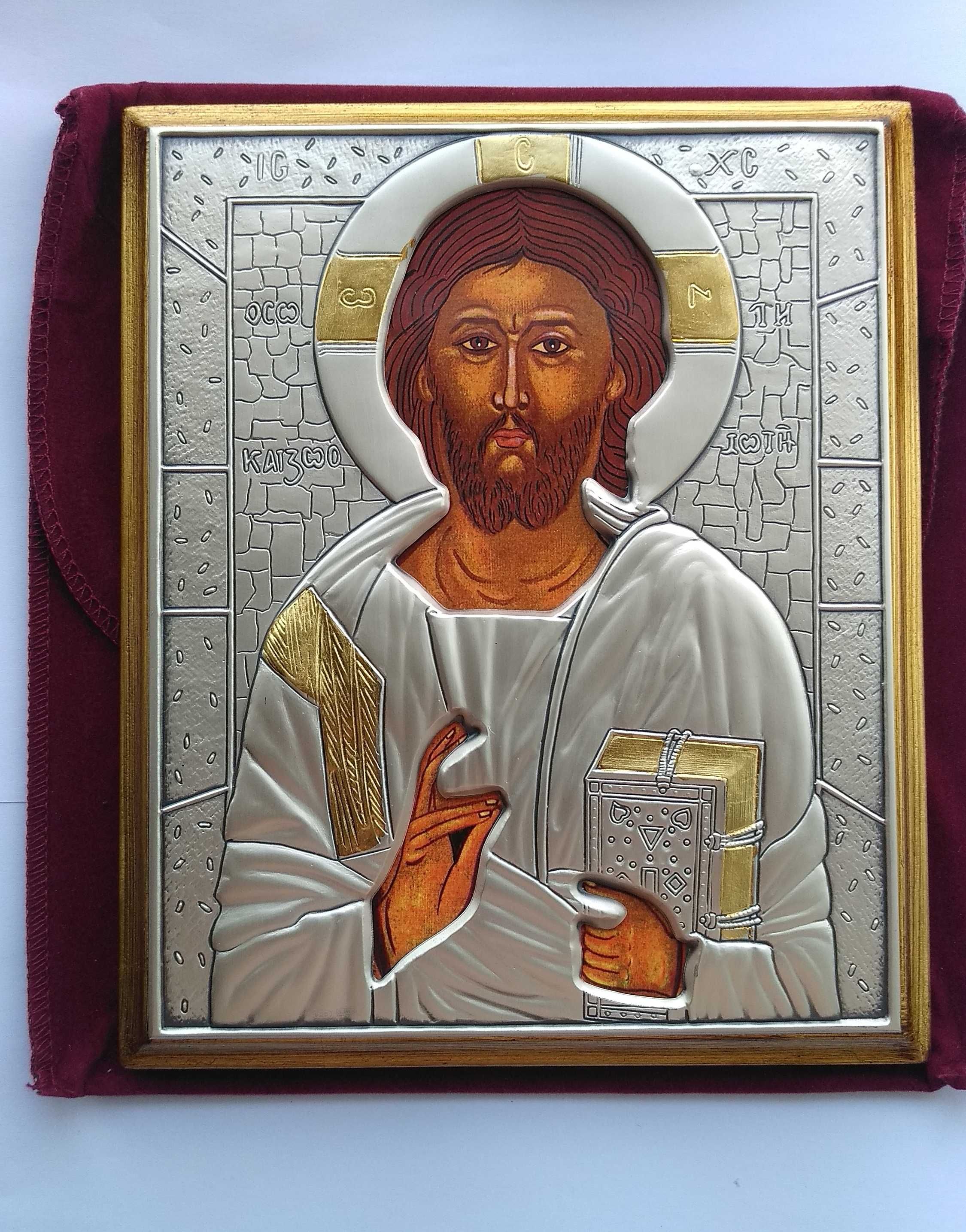 Vand Icoana deosebita cu Iisus din Argint 925 cumparata din Italia