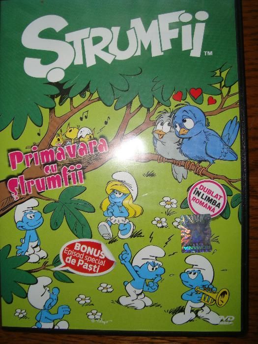 DVD Strumfii Primavara cu Strumfii