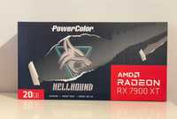 Placa video PowerColor Radeon RX 7900 XT Hellhound 20GB GDDR6 noua