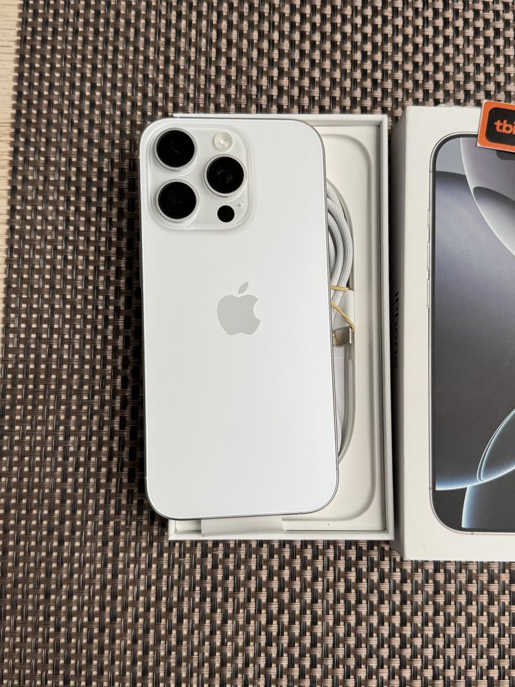 НОВ!/*ЛИЗИНГ*/ iPhone 16 Pro 128Gb White Titanium / Айфон