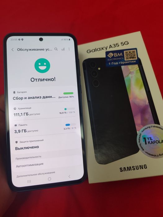 Samsung a35 8/128 idealll