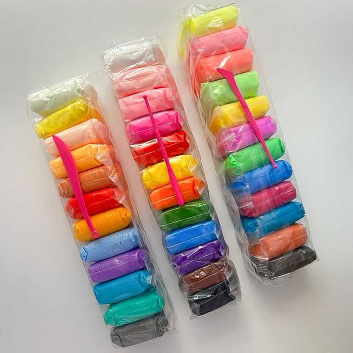 Комплект моделин/клей 36 броя;72 броя и 108 броя; с аксесоари;ПРОМОЦИЯ