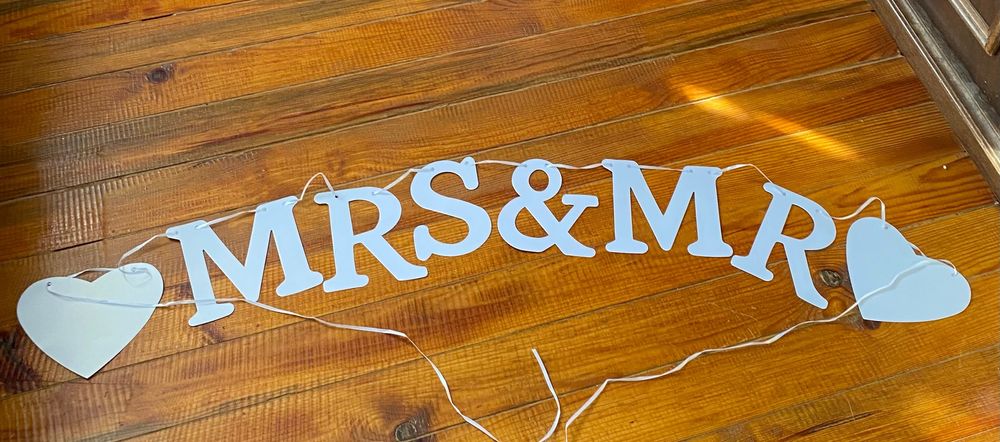 Останали неща от сватбата