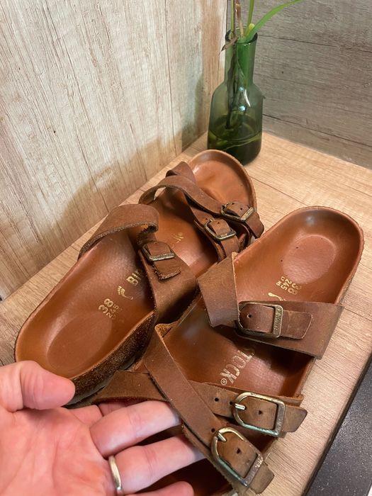 Slapi Birkenstock, m 38, stare buna