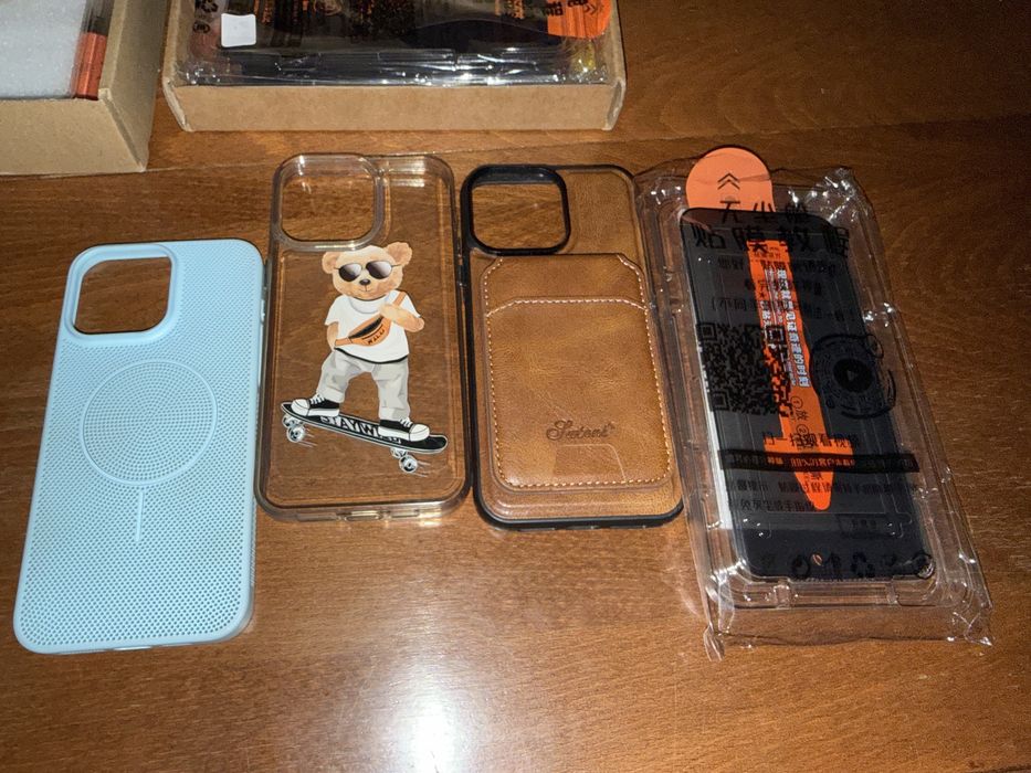 Huse si folii de sticla Iphone 15 pro max