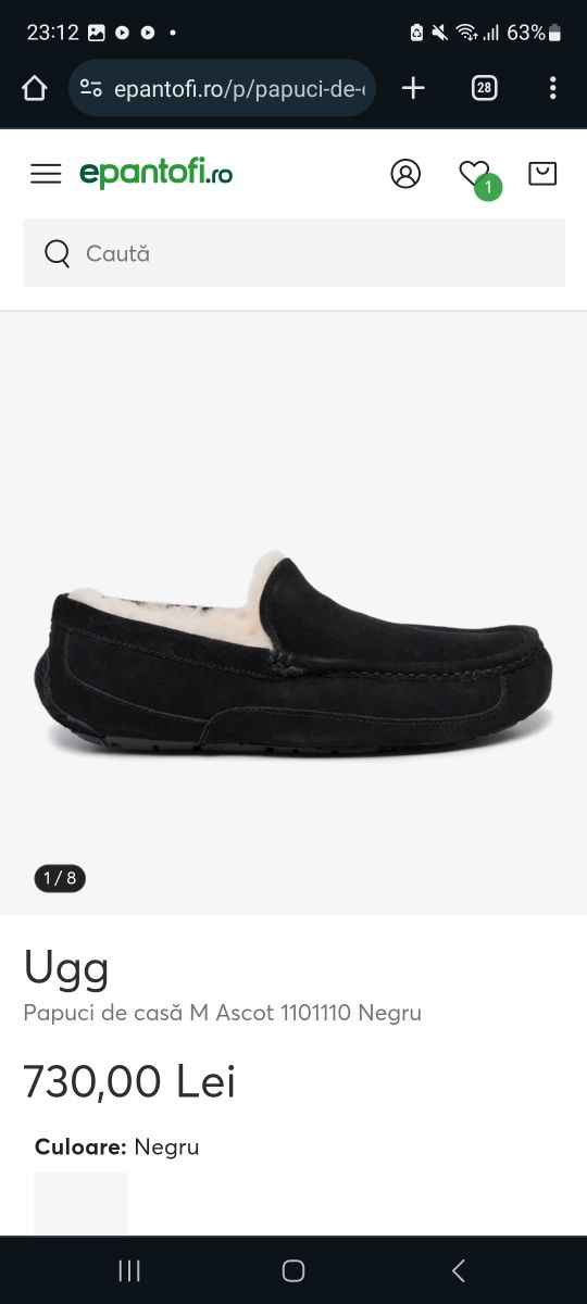Pantofi noi cu eticheta UGG M ASCOT NR 41