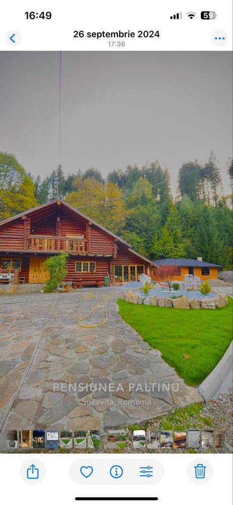 Cabana (pensiune) de inchiriat sucevita