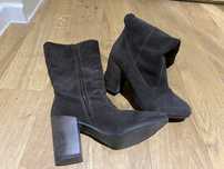 Cizme piele intoarsa Hush puppies