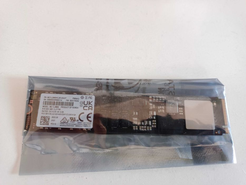 SSD 960GB Samsung Enterpriese PM9A3  PCIe 4.0 x4