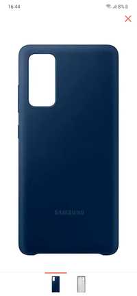 Samsung Silicone Cover для Samsung Galaxy S20 FE синий