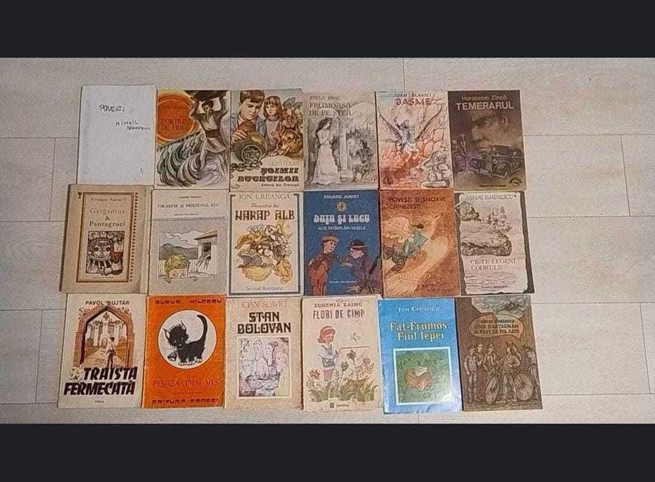 Set cărți tineret - anii '80-'90