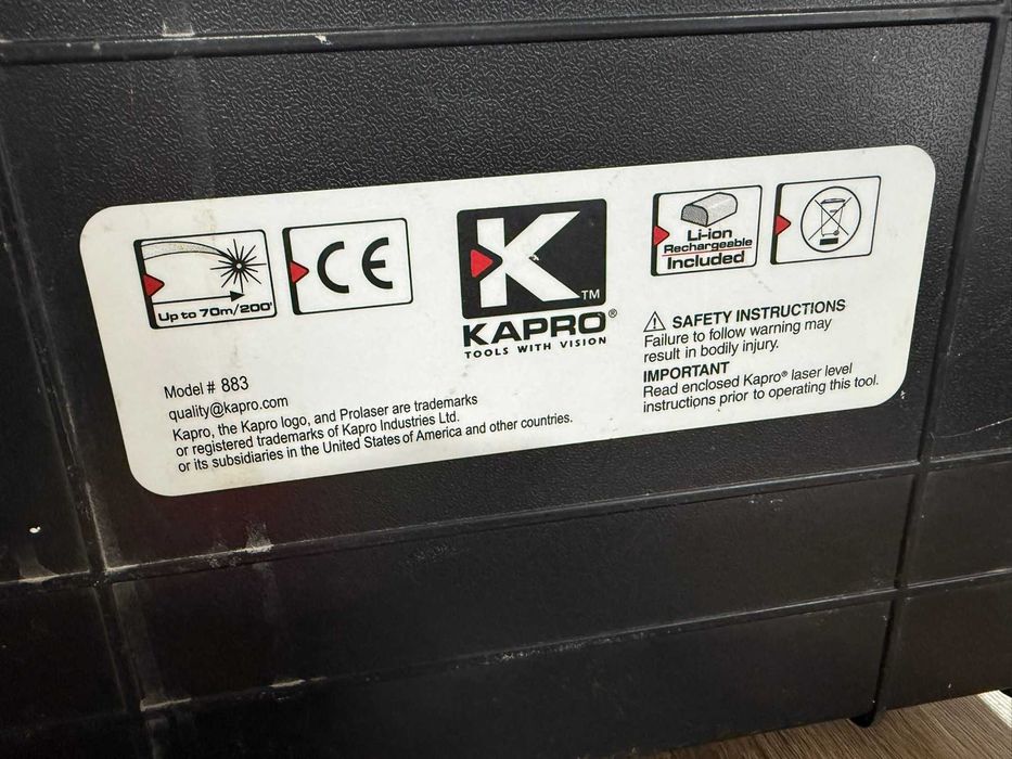 Лазерен Нивелир KAPRO