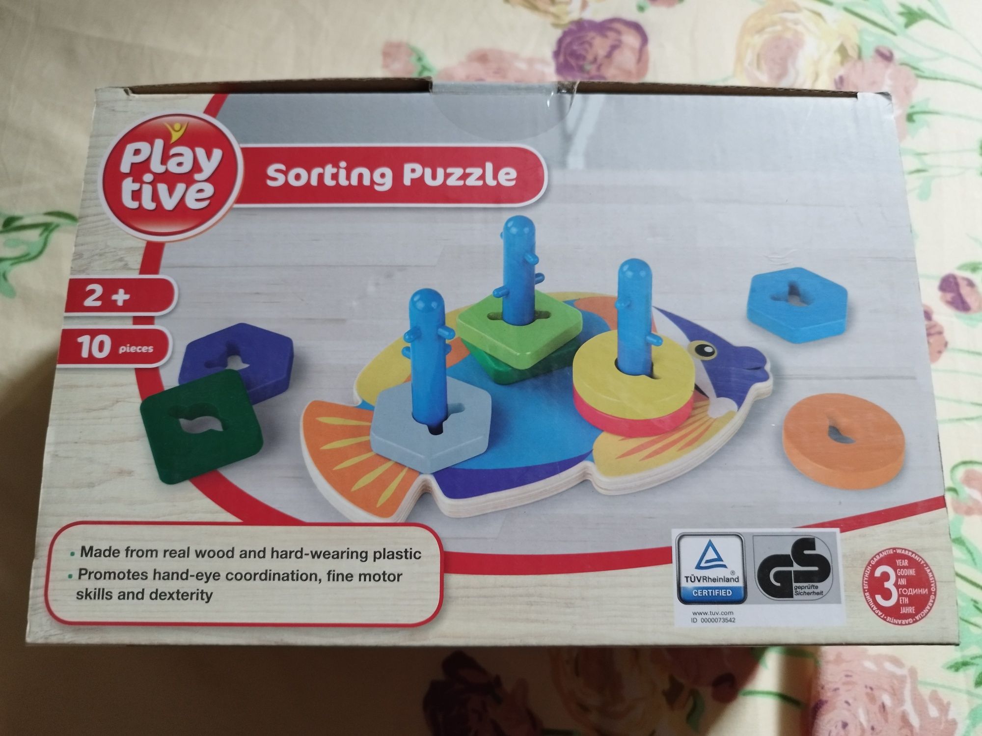 Joc puzzle îndemânare de la 2 ani