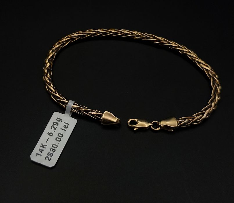 Bijuteria Royal bratara din aur 14k 6.29 gr