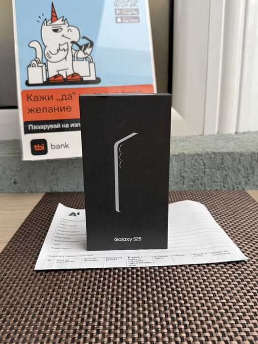 НОВ! *ЛИЗИНГ* Samsung Galaxy S25 256Gb Blueblack 24М ГАРАНЦИЯ