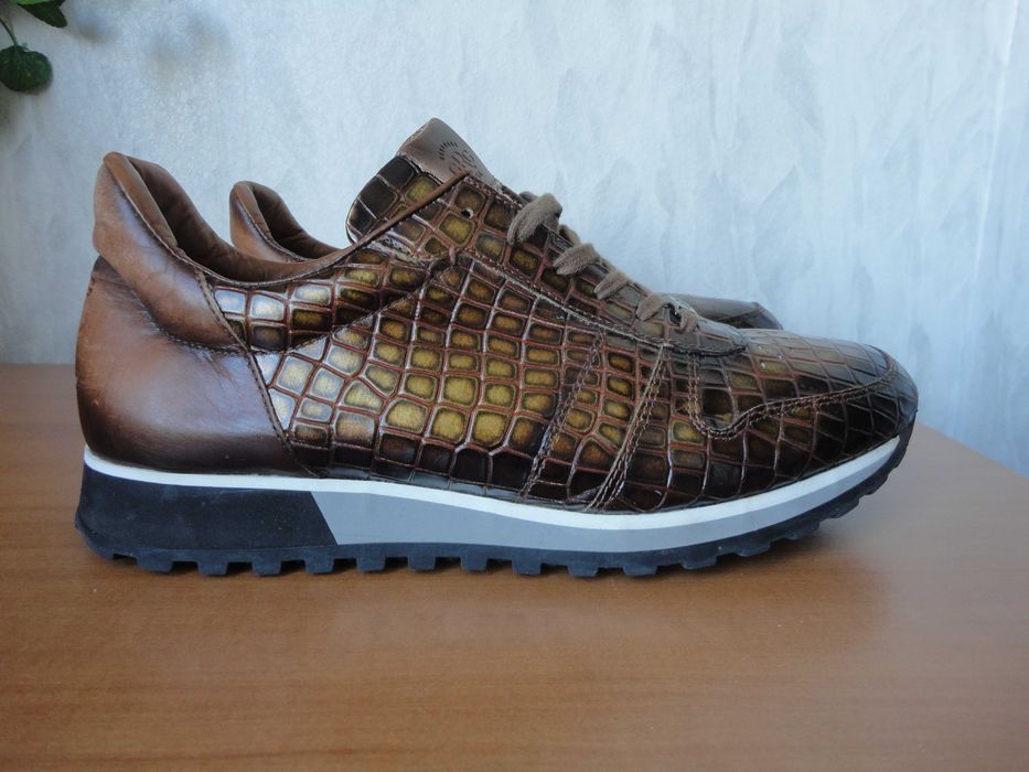 N43 Georgio 1958/естествена кожа/мъжки спортни обувки