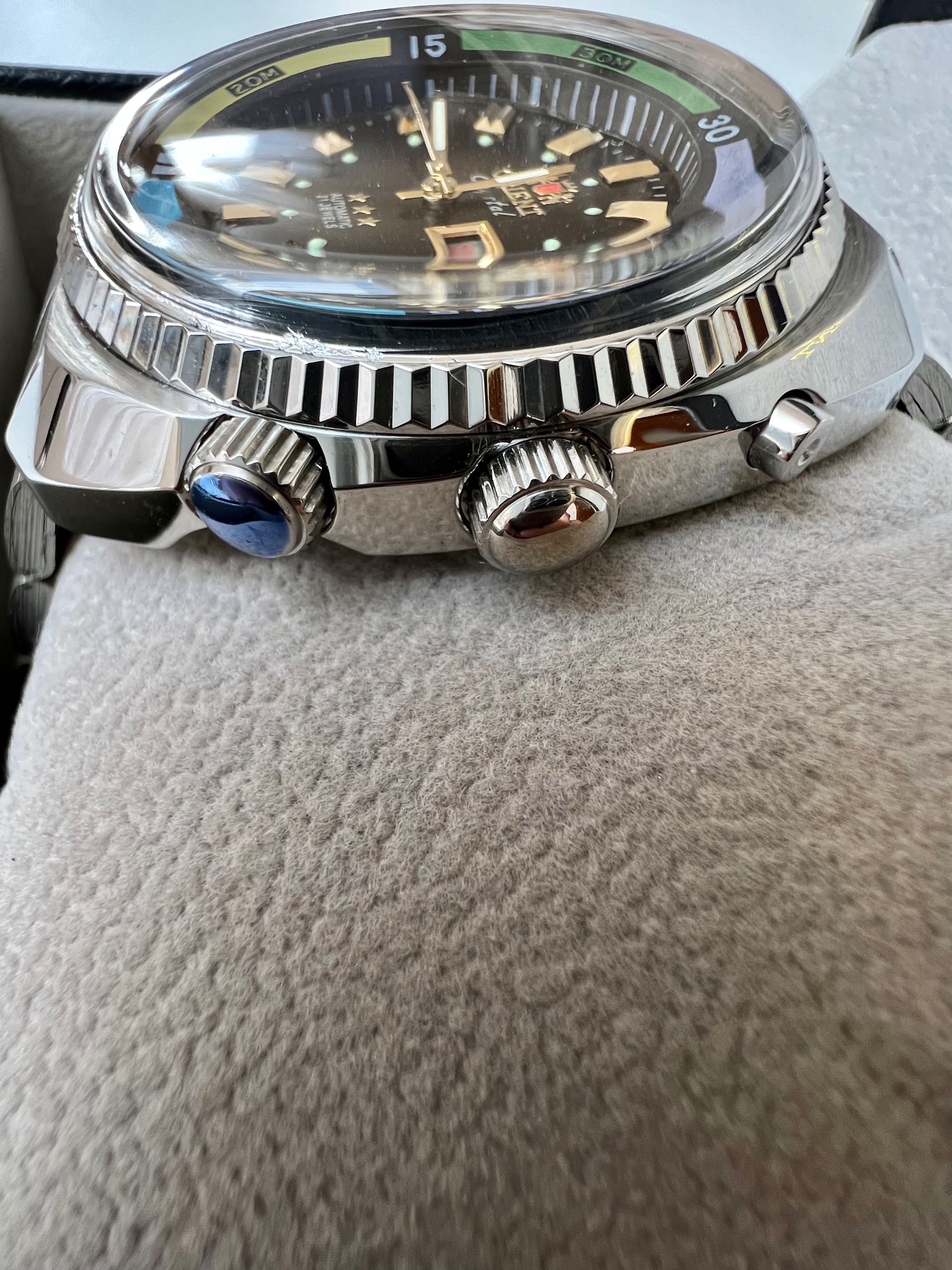 Часовник Orient automatic King Diver - black