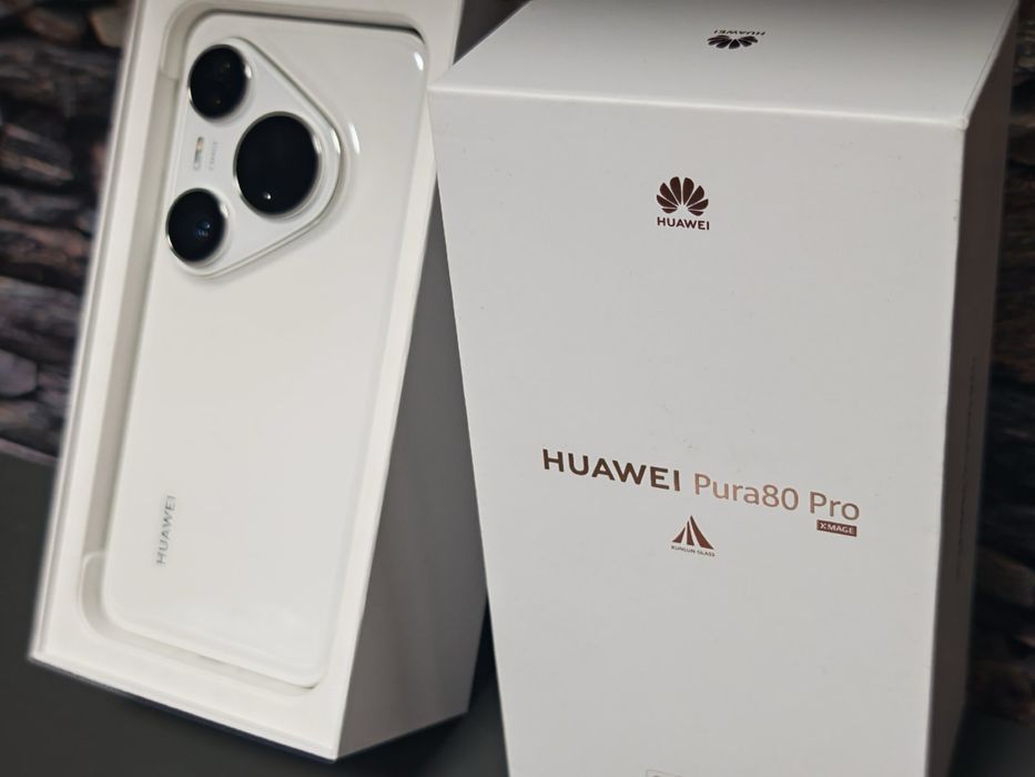 КАТО НОВ Huawei Pura 80 Pro 512GB White 24м. ГАРАНЦИЯ