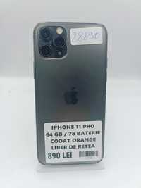 IPhone 11 Pro AO28890 64 GB 78 %Baterie Orange