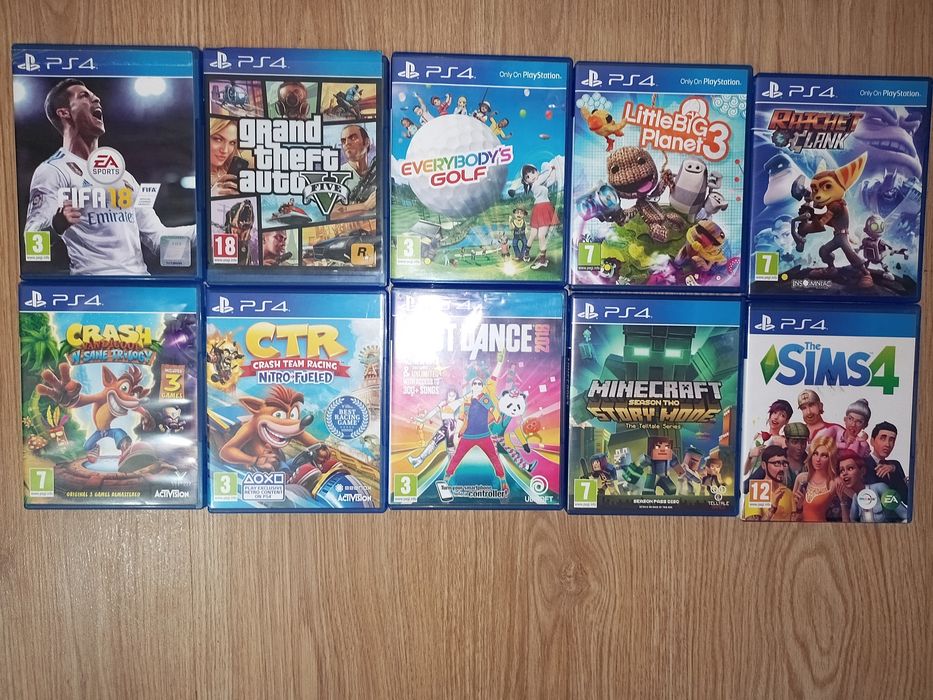 Vând jocuri consolă PS4