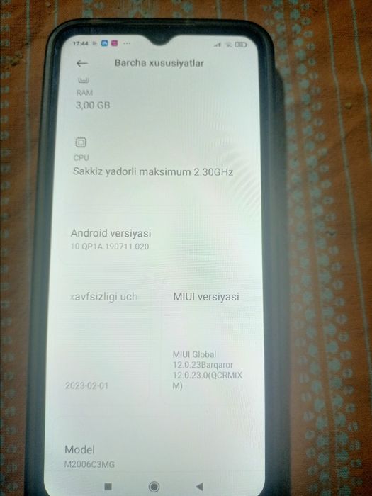 Redmi 9c 64Gb 3,00 RAM