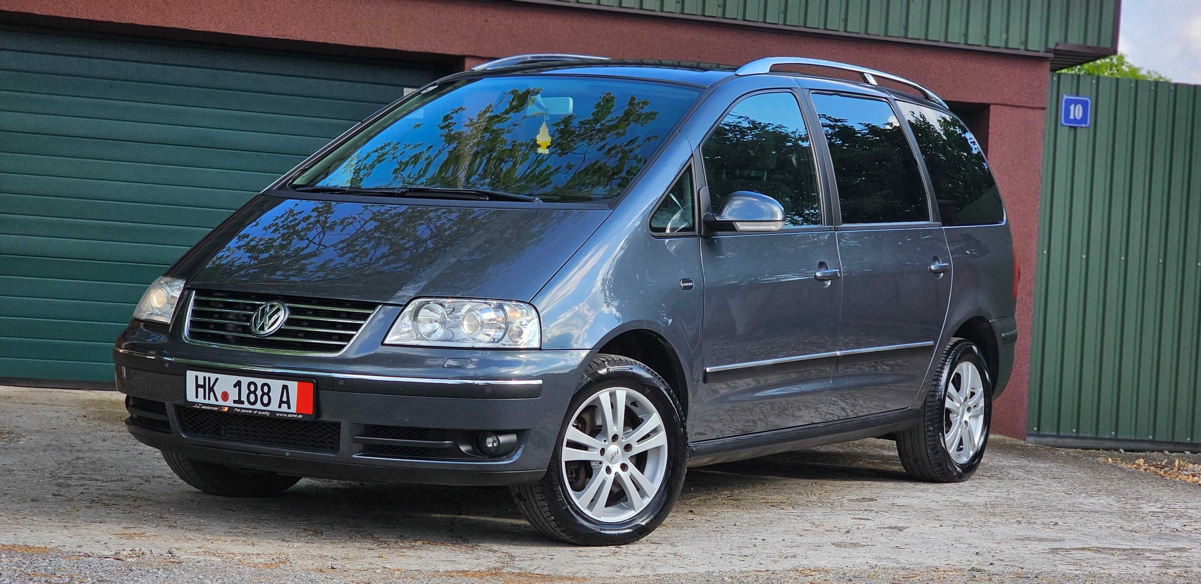 Vw Volkswagen Sharan BUSINESS LINE, 1.9 TDI BVK, 4 MOTION 4x4, an 2008