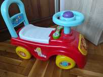 Образователна проходилка тип кола, Fisher Price, с клаксон, телефон