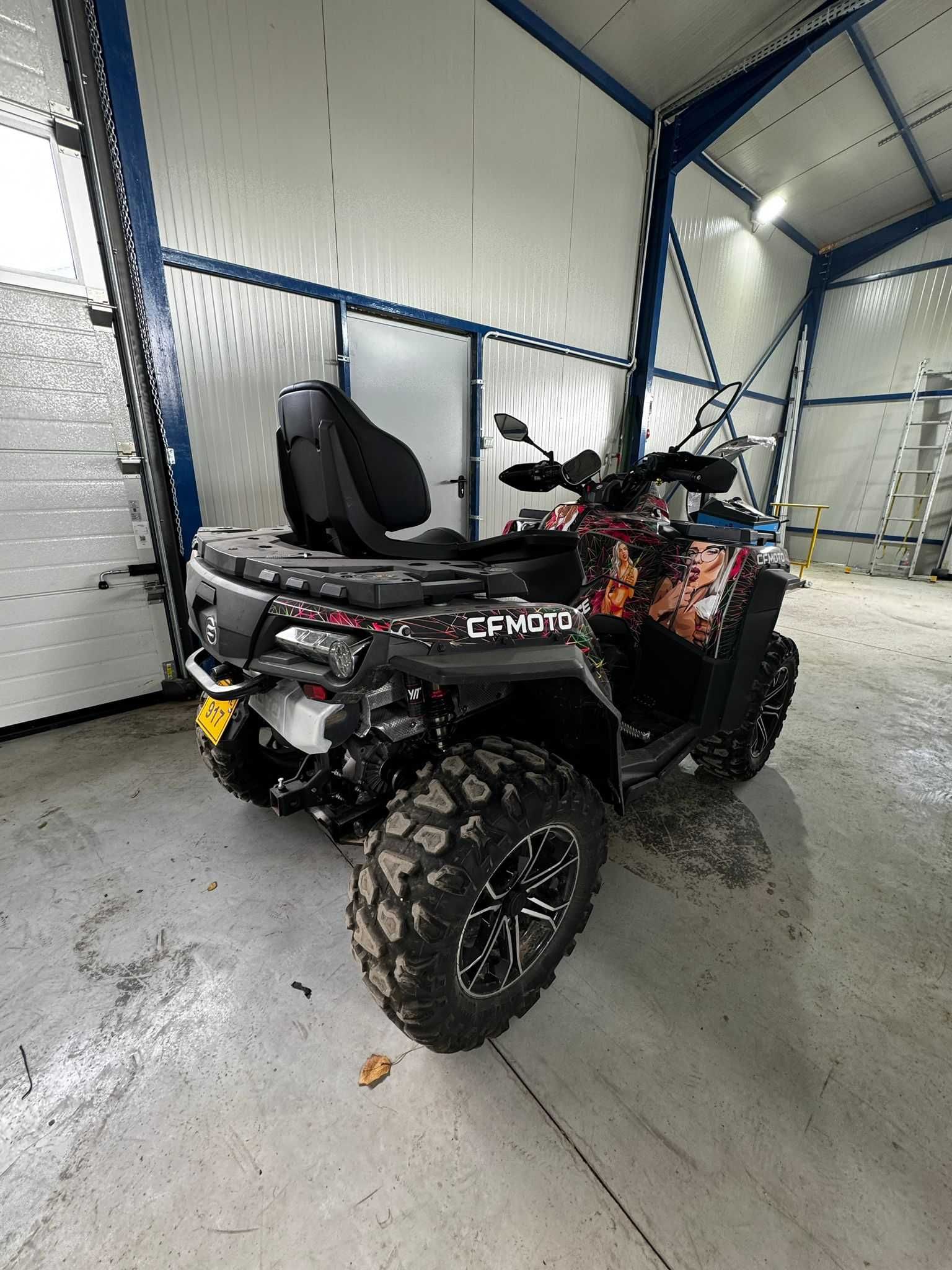 Vand ATV CF Moto 850 xc 2022 2200 km in garantie