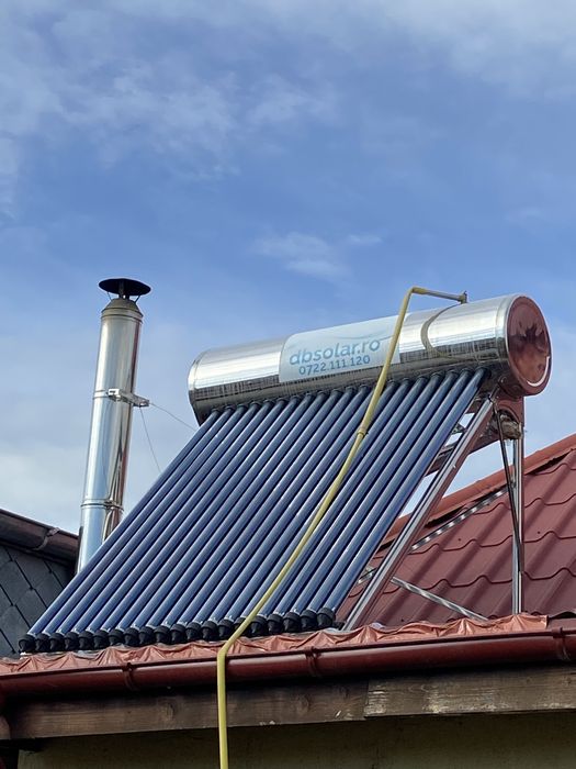 Panou solar presurizat 200L cu 20 de tuburi solare