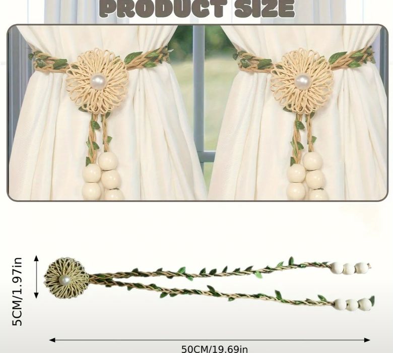 Set 2 legători draperie noi