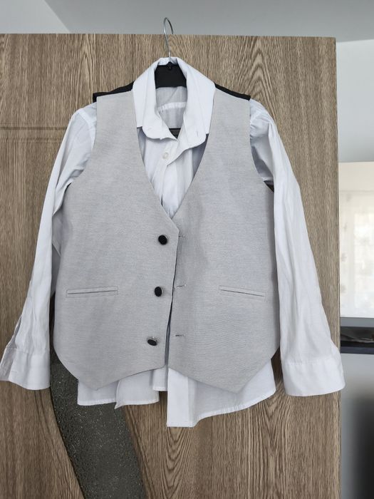 Sacou + vesta + camasa