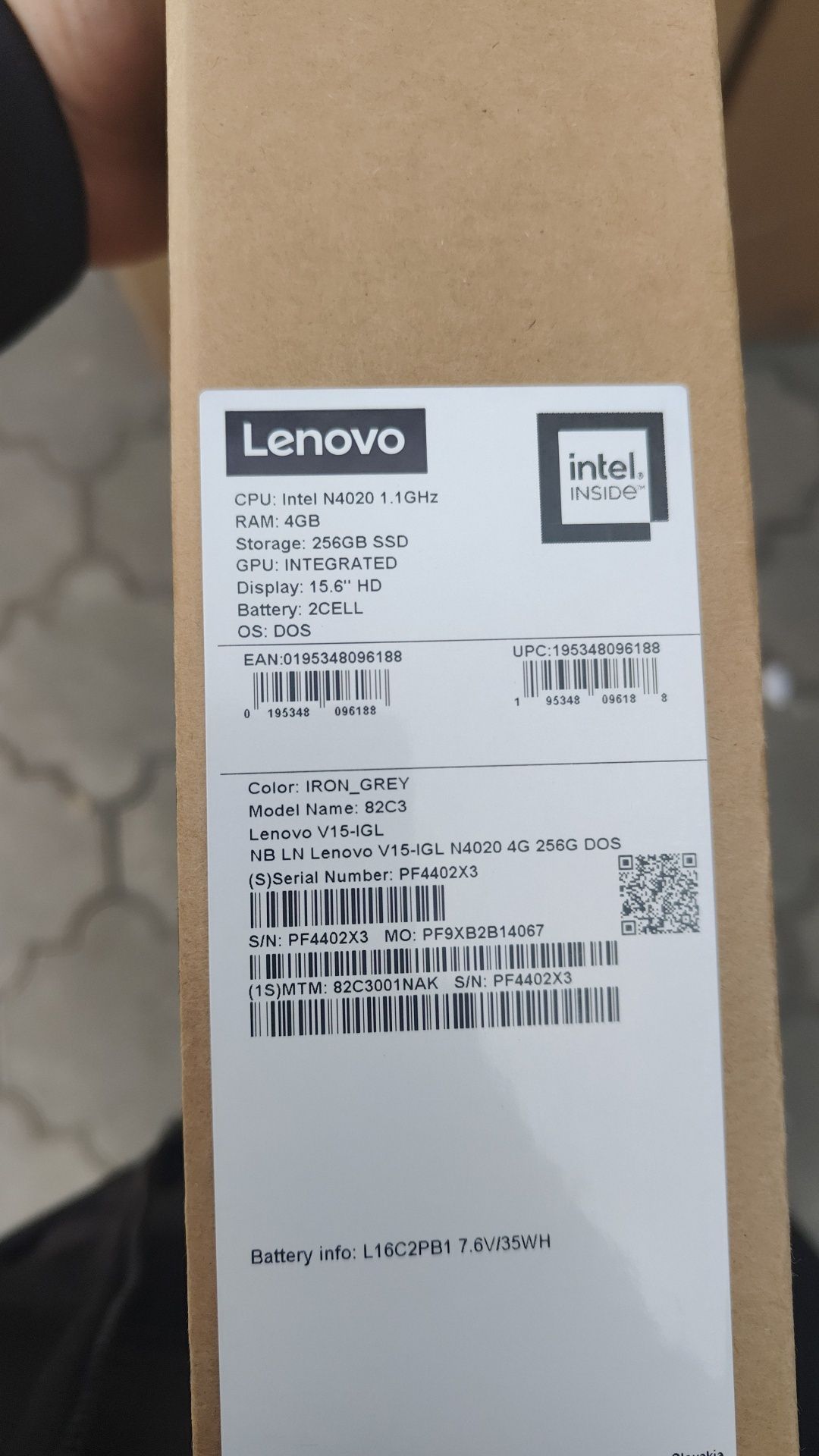 Lenovo N4020 оптом и в розницу