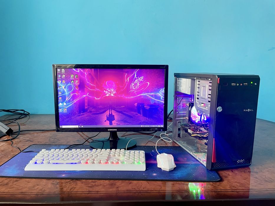 Компьютер на core i5-4570 Gtx1050 Озу16GB комплект, готовый