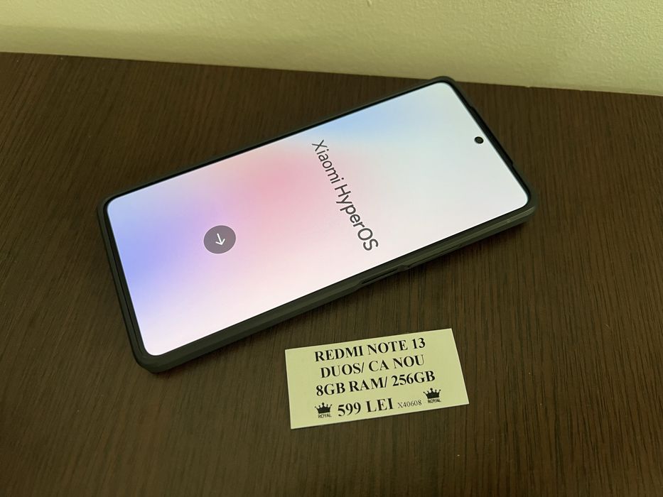 Amanet Royal CB: Redmi Note 13 ca nou 8gb ram 256gb stocare