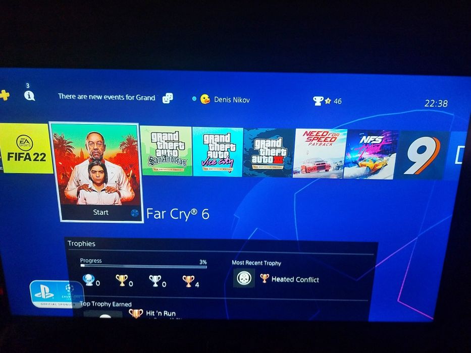 PS4 1TB+2 джойстика