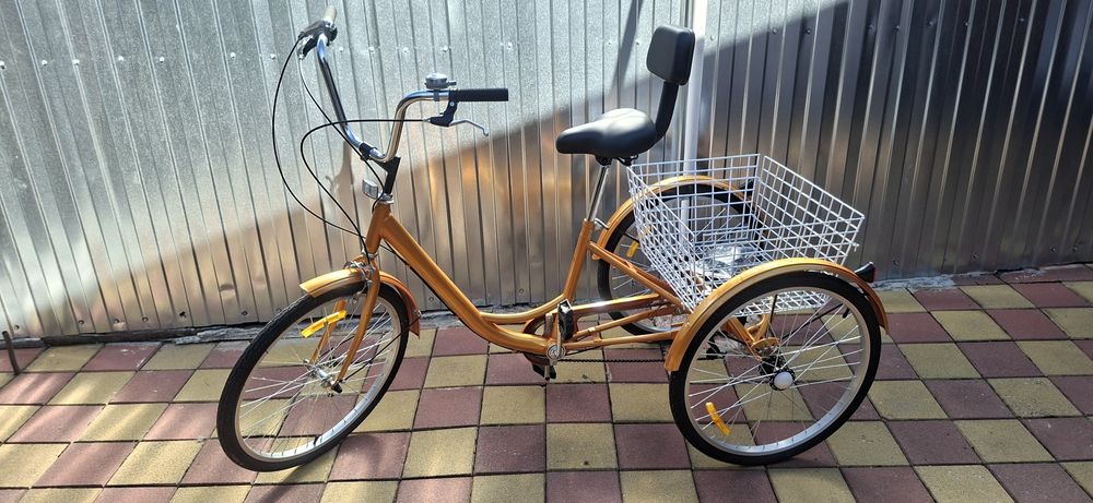Tricicletă  roți 24"/ 6 viteze