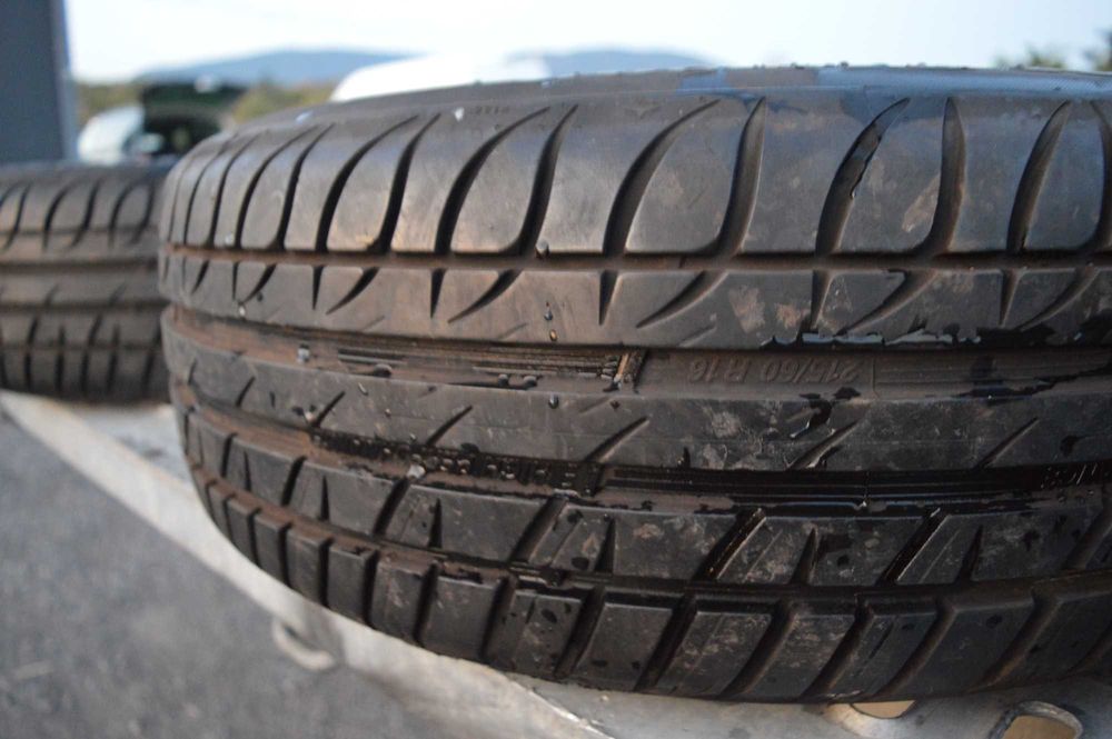 16 цола джанти с гуми за Volkswagen Sharan 7N 215/60/16