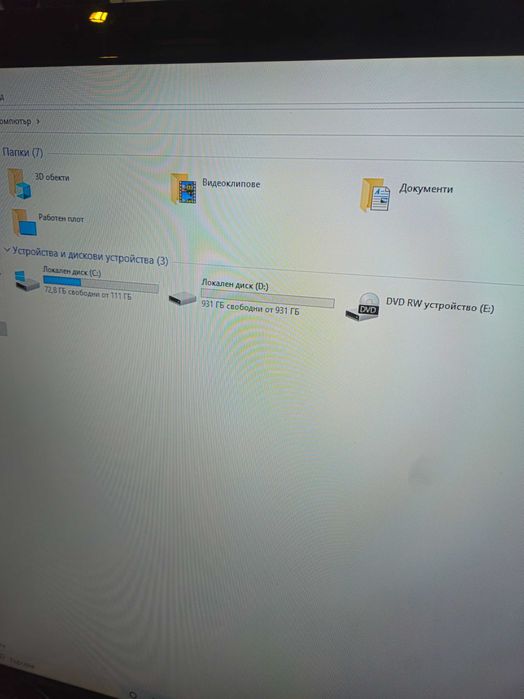 Настолен компютър с добри характеристики! Гаранция 6м