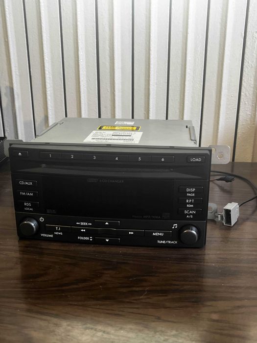2009-13 Subaru Forester OEM AM FM Radio MP3 6 CD Player